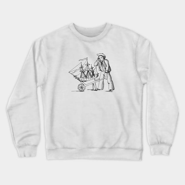 Sailor Crewneck Sweatshirt by scdesigns